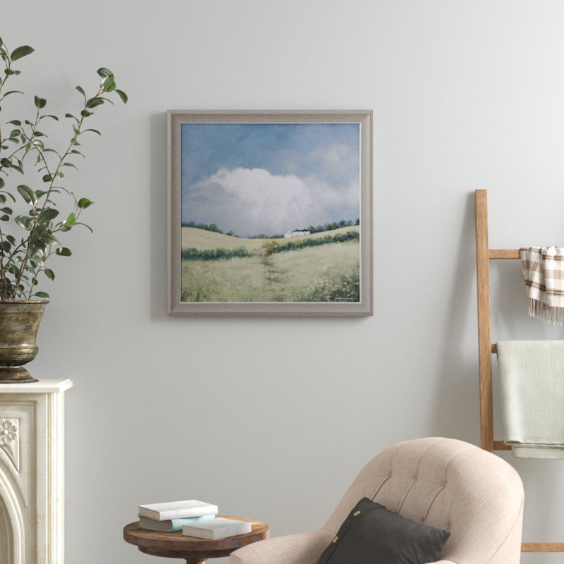 Landscape' Picture Frame Print on Canvas & Reviews Birch Lane